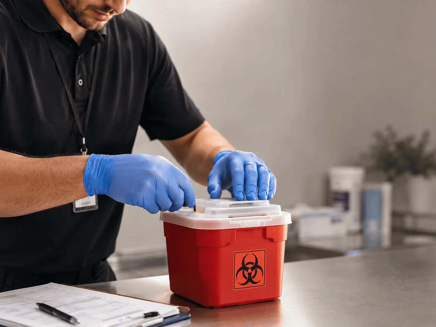 Why choose Sharps Waste Disposal in Sasakwa, OK